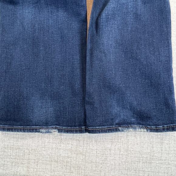 Outpost Makers Buckle Slim Straight Jeans Women's 32x32 fits 32x30.5 dark wash - Picture 5 of 11